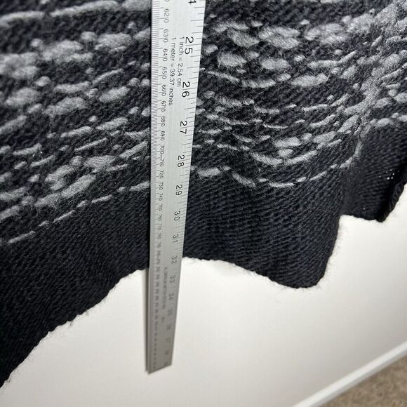 Thom Krom Sweater Womens Small Merino Wool Pullover Turtleneck Chunky Knit Gray - Picture 6 of 14